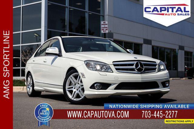 used 2009 Mercedes-Benz C-Class car, priced at $7,995