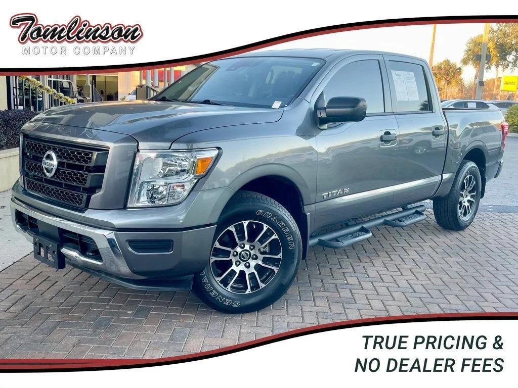used 2022 Nissan Titan car, priced at $34,985