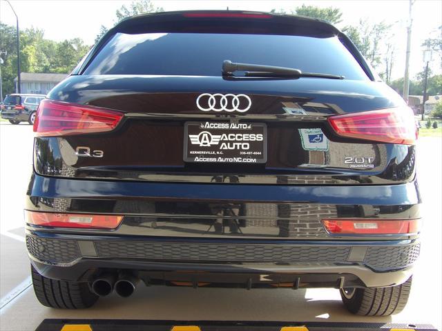 used 2018 Audi Q3 car, priced at $15,995