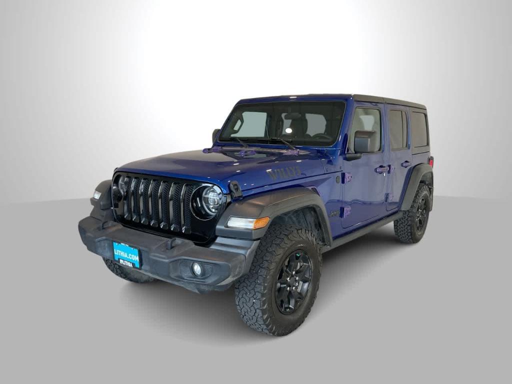 used 2020 Jeep Wrangler Unlimited car, priced at $25,022