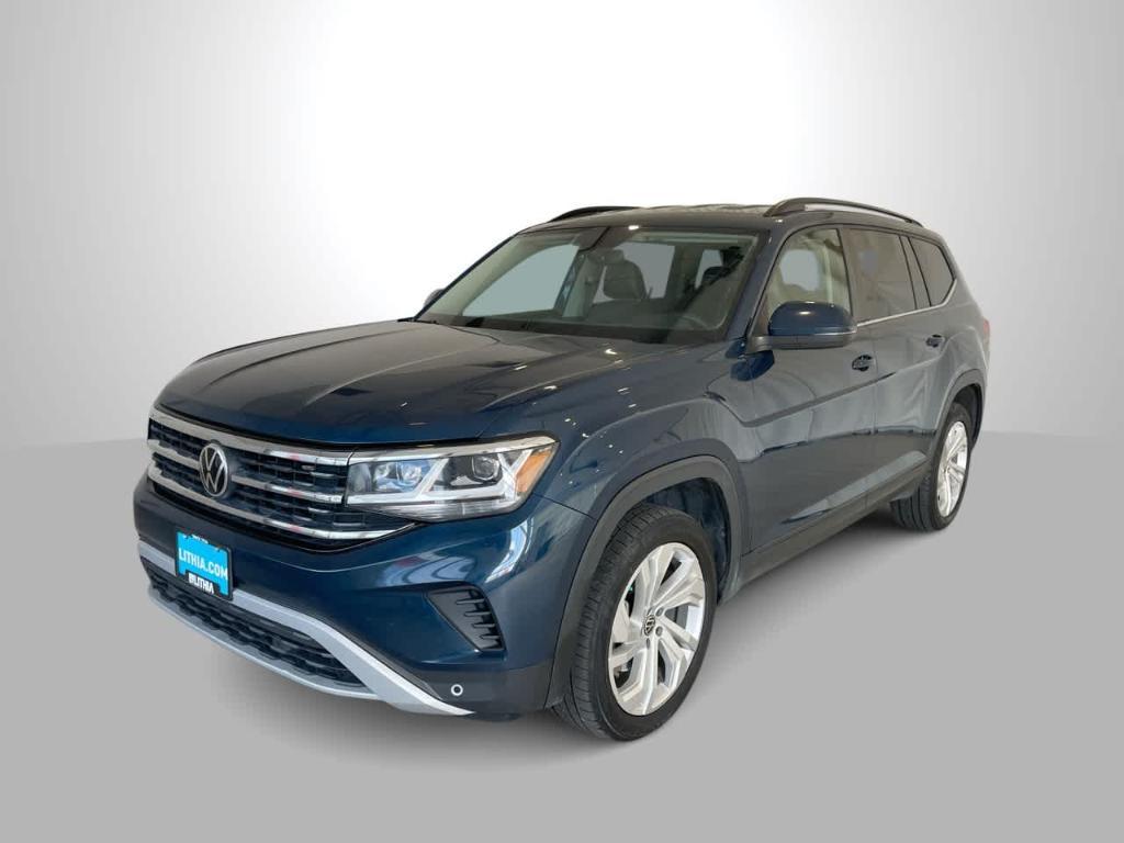 used 2021 Volkswagen Atlas car, priced at $15,899