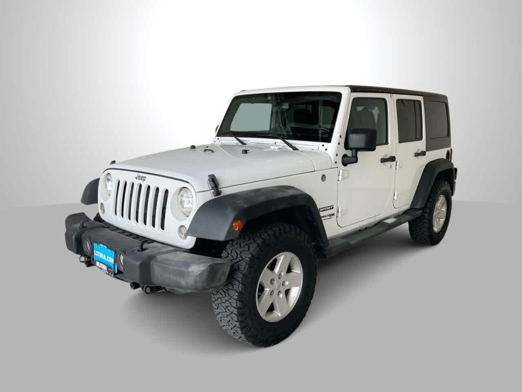 used 2018 Jeep Wrangler JK Unlimited car, priced at $19,538