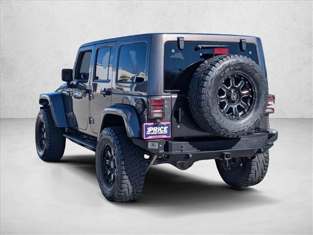 used 2017 Jeep Wrangler Unlimited car, priced at $23,491
