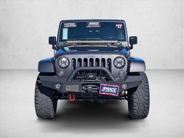 used 2017 Jeep Wrangler Unlimited car, priced at $23,491