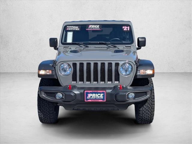 used 2021 Jeep Wrangler Unlimited car, priced at $33,400
