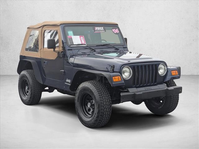 used 2006 Jeep Wrangler car, priced at $13,995