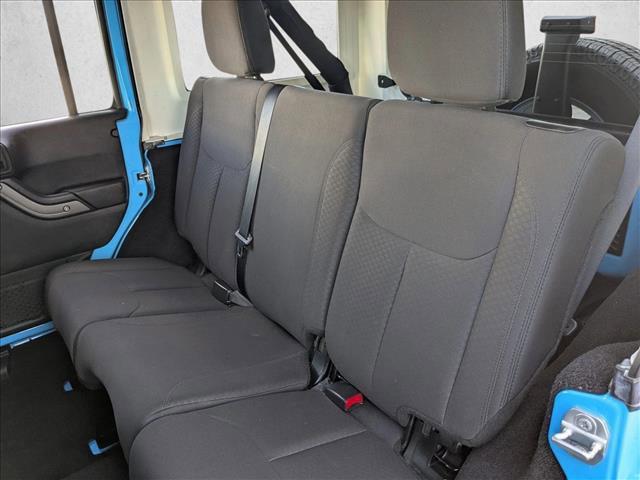 used 2017 Jeep Wrangler Unlimited car, priced at $19,991