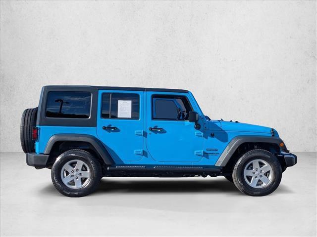 used 2017 Jeep Wrangler Unlimited car, priced at $19,991