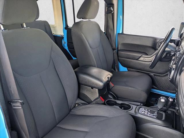 used 2017 Jeep Wrangler Unlimited car, priced at $19,991