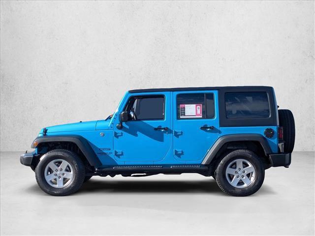 used 2017 Jeep Wrangler Unlimited car, priced at $19,991
