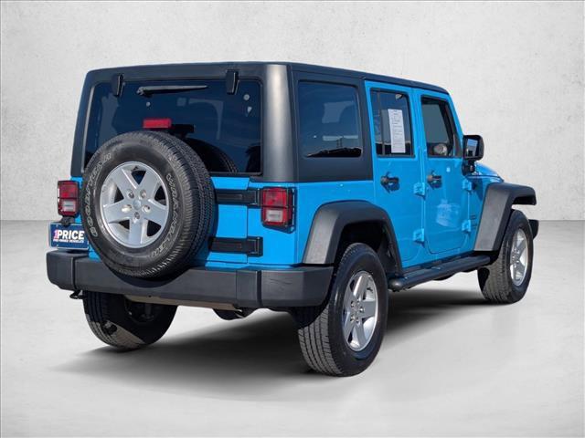 used 2017 Jeep Wrangler Unlimited car, priced at $19,991
