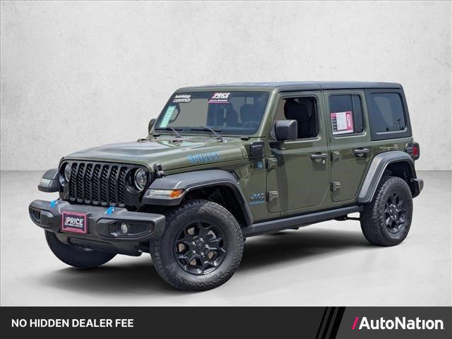 used 2023 Jeep Wrangler 4xe car, priced at $27,991