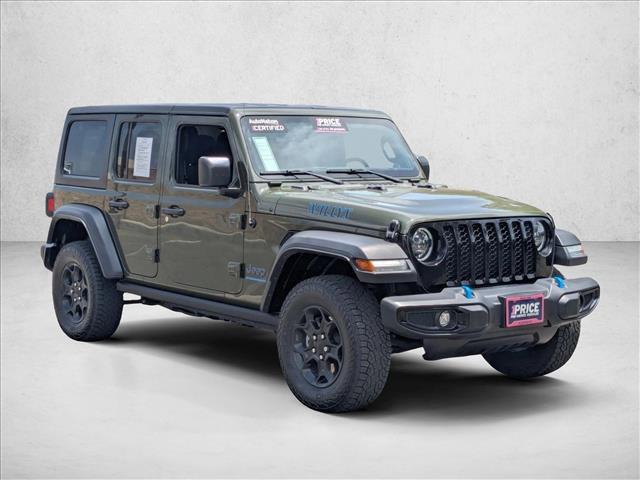 used 2023 Jeep Wrangler 4xe car, priced at $27,991