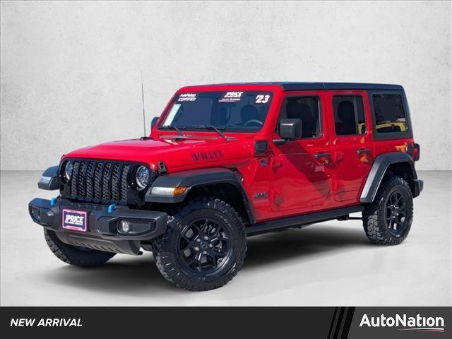 used 2023 Jeep Wrangler 4xe car, priced at $27,771