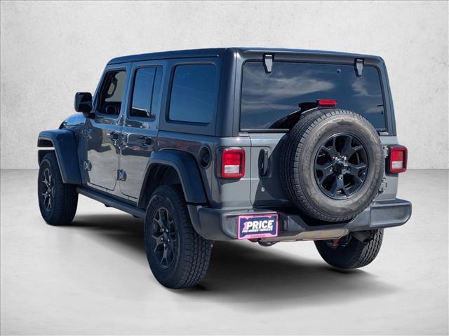 used 2020 Jeep Wrangler Unlimited car, priced at $22,991