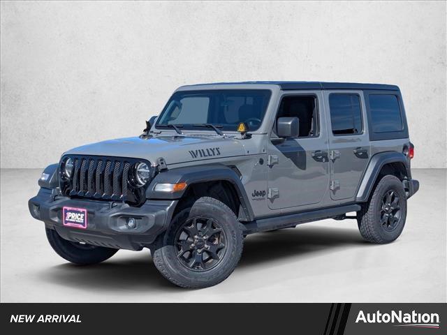 used 2020 Jeep Wrangler Unlimited car, priced at $22,991