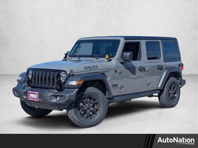 used 2020 Jeep Wrangler Unlimited car, priced at $22,901