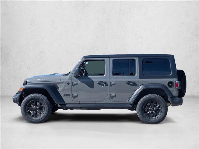 used 2020 Jeep Wrangler Unlimited car, priced at $22,991