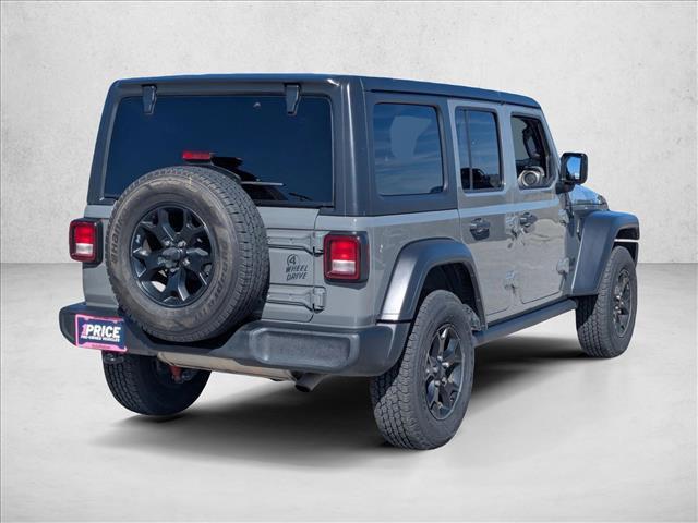 used 2020 Jeep Wrangler Unlimited car, priced at $22,991