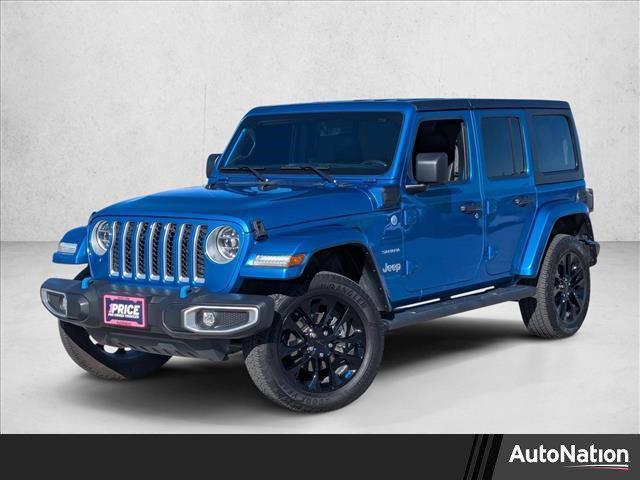 used 2022 Jeep Wrangler Unlimited 4xe car, priced at $29,592