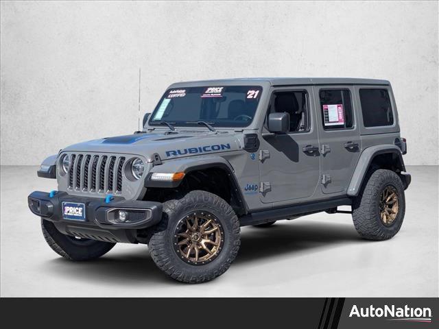 used 2021 Jeep Wrangler Unlimited 4xe car, priced at $32,991
