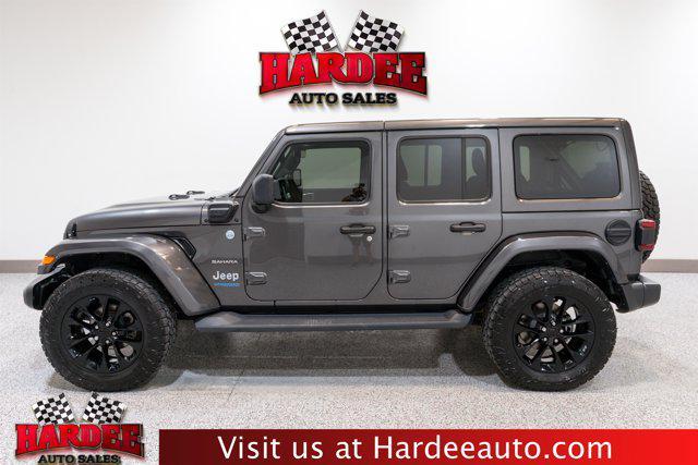 used 2021 Jeep Wrangler Unlimited 4xe car, priced at $31,112