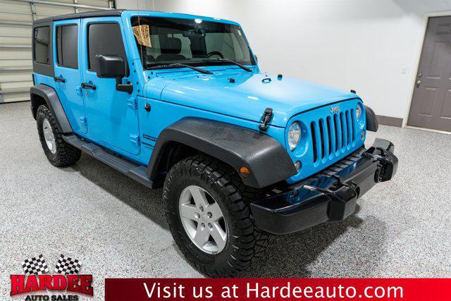 used 2018 Jeep Wrangler JK Unlimited car, priced at $22,912