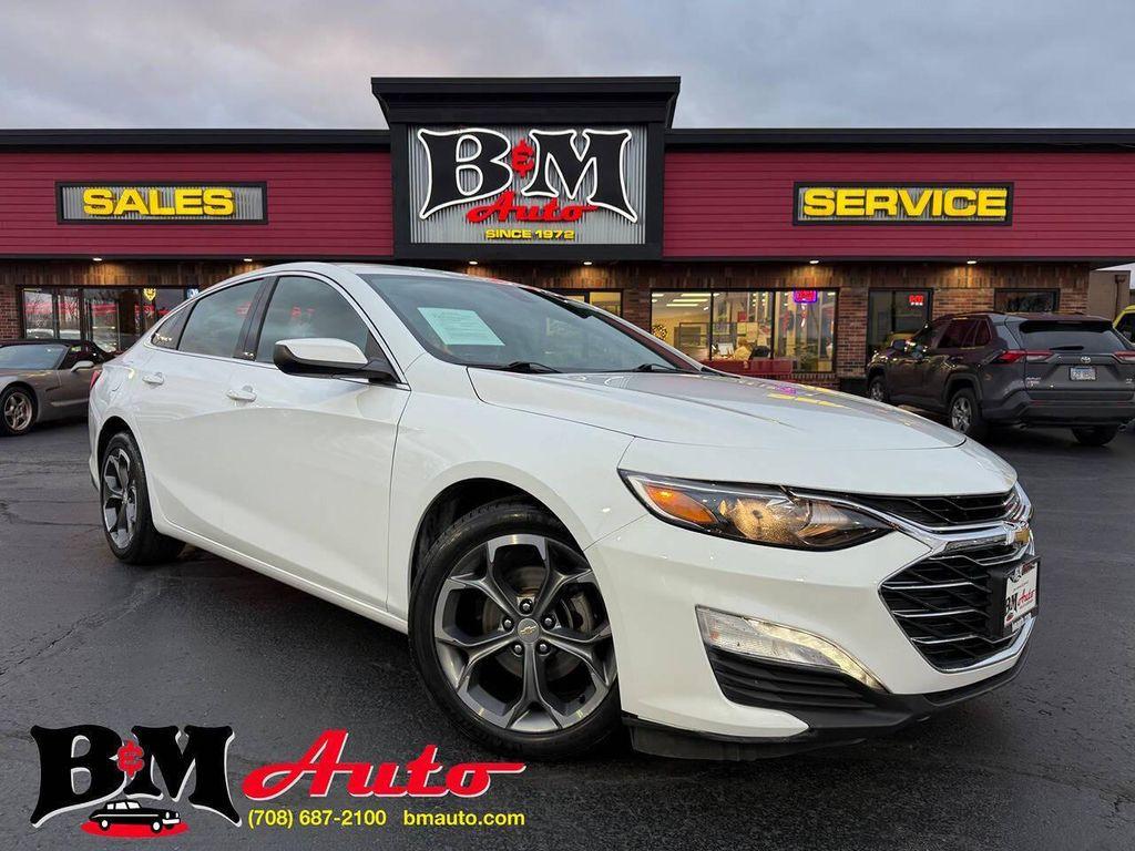 used 2022 Chevrolet Malibu car, priced at $16,300