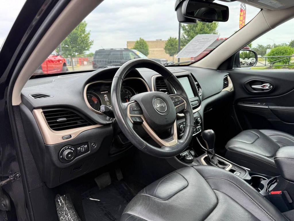 used 2016 Jeep Cherokee car, priced at $14,000