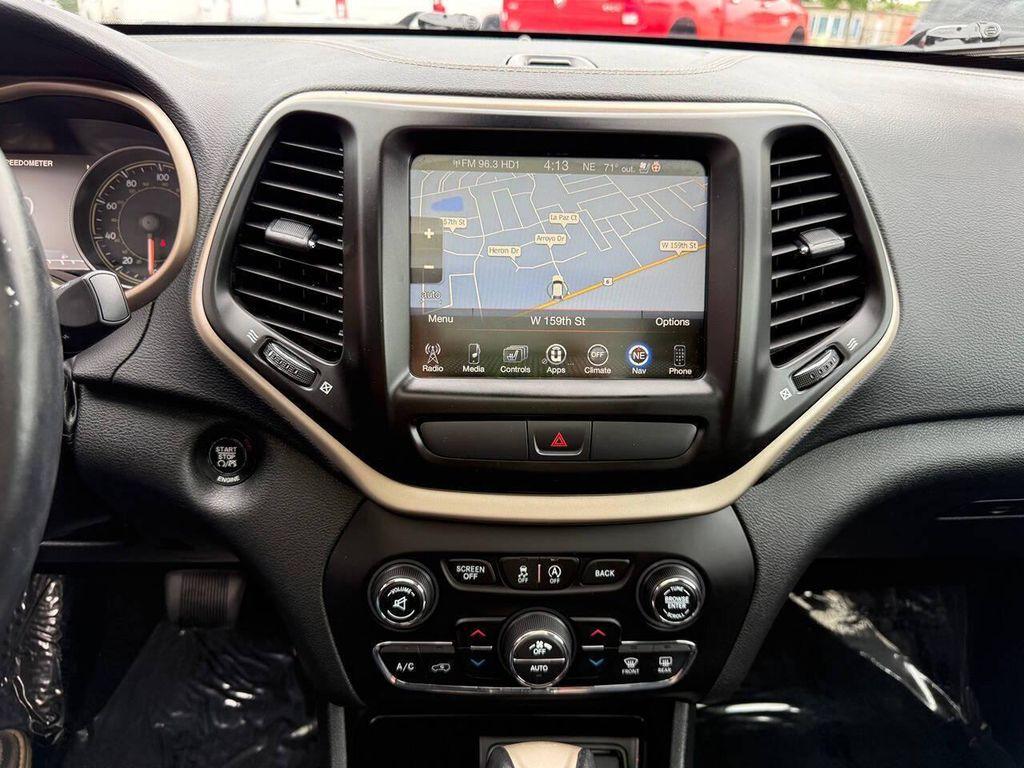 used 2016 Jeep Cherokee car, priced at $14,000