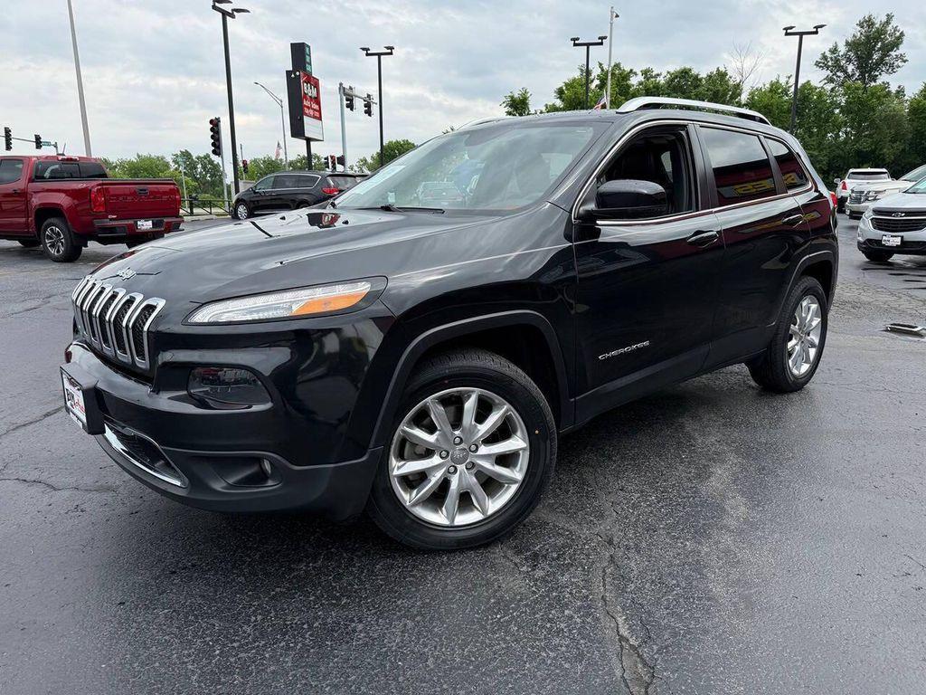 used 2016 Jeep Cherokee car, priced at $14,000