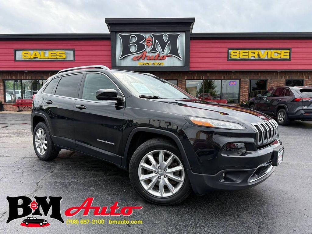used 2016 Jeep Cherokee car, priced at $14,000