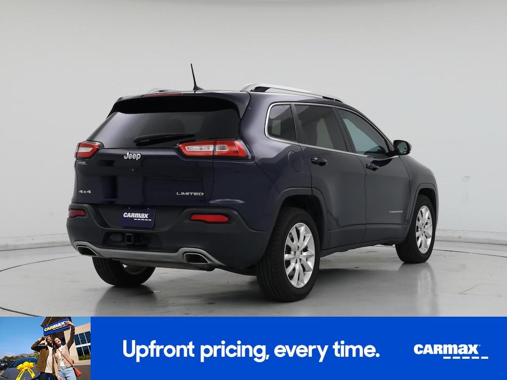 used 2016 Jeep Cherokee car, priced at $18,998