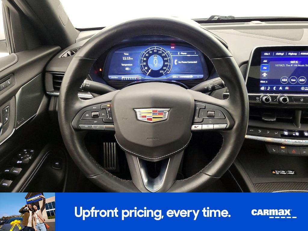 used 2023 Cadillac CT4-V car, priced at $55,998