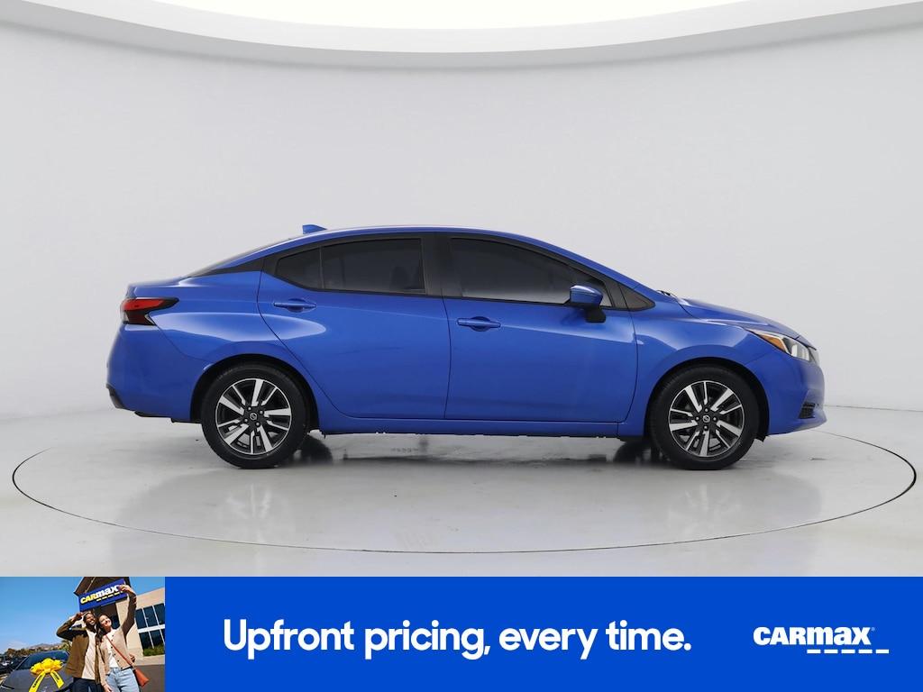 used 2021 Nissan Versa car, priced at $14,998