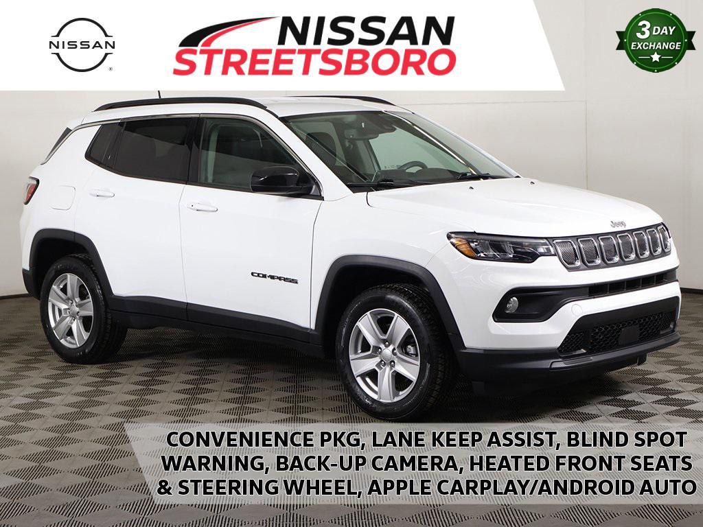used 2022 Jeep Compass car, priced at $19,299
