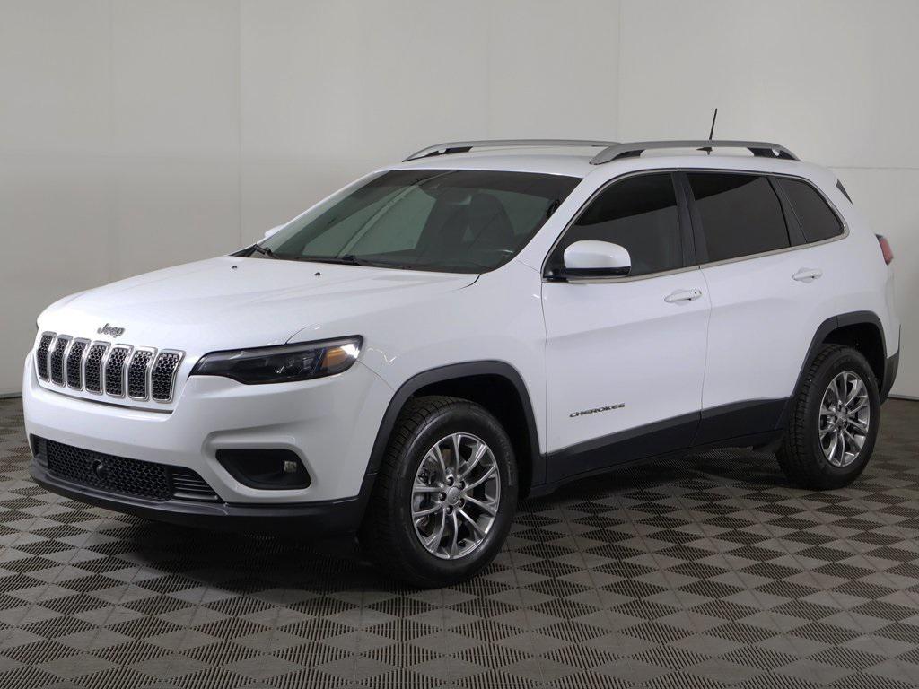 used 2021 Jeep Cherokee car, priced at $17,299