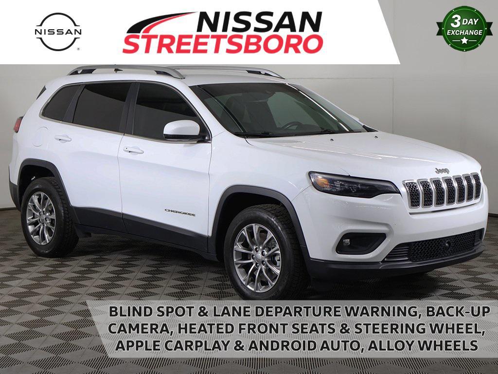 used 2021 Jeep Cherokee car, priced at $17,999