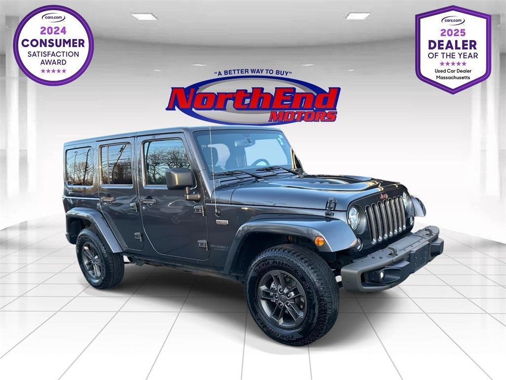 used 2017 Jeep Wrangler Unlimited car, priced at $21,900