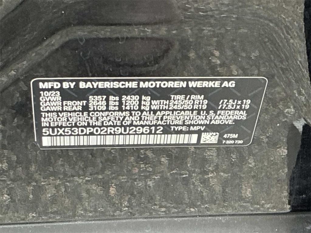 used 2024 BMW X3 car, priced at $30,499