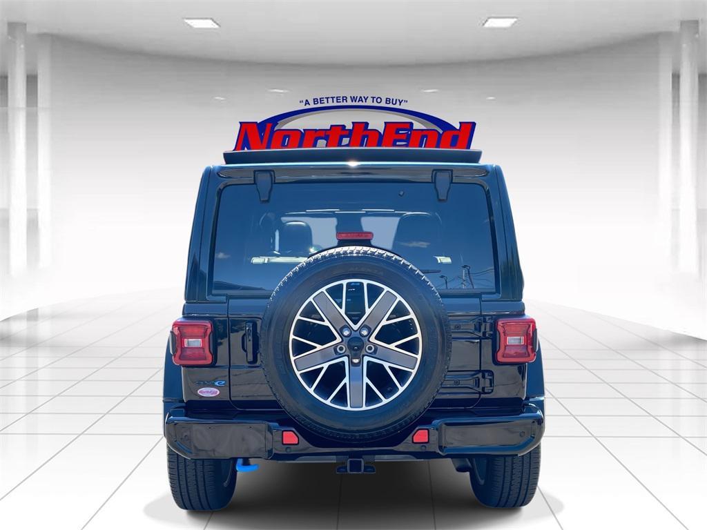 used 2022 Jeep Wrangler Unlimited 4xe car, priced at $35,499