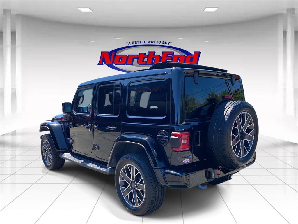 used 2022 Jeep Wrangler Unlimited 4xe car, priced at $35,499