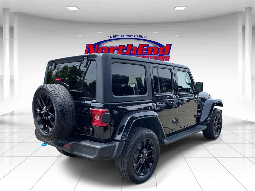used 2022 Jeep Wrangler Unlimited 4xe car, priced at $29,500