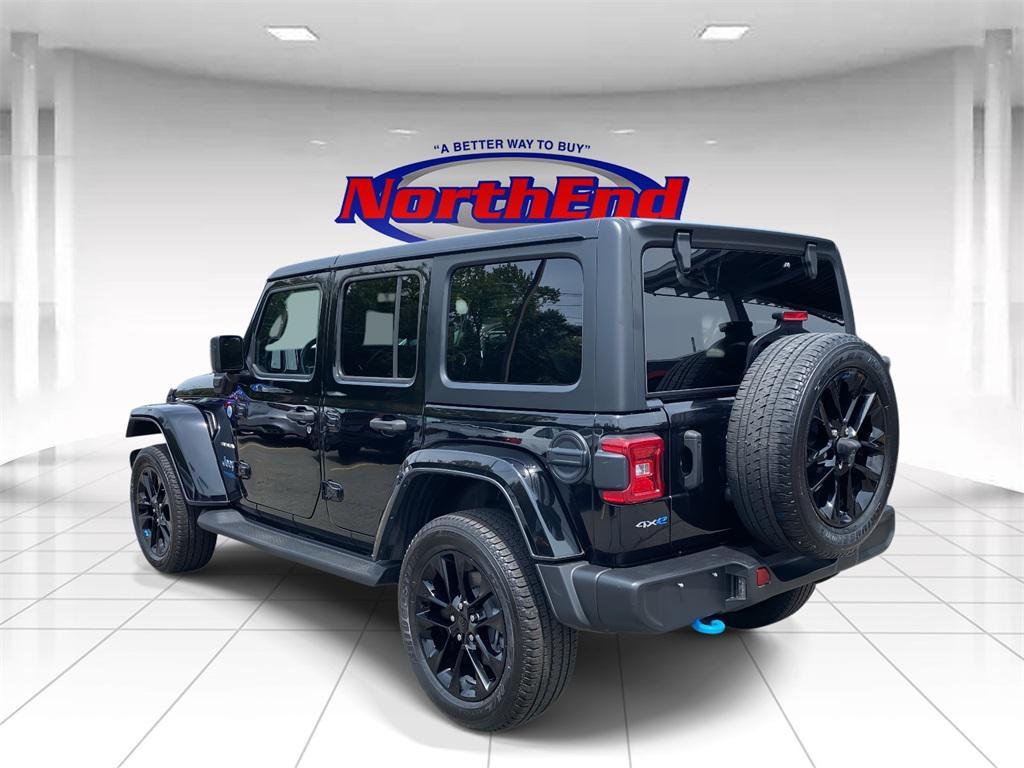 used 2022 Jeep Wrangler Unlimited 4xe car, priced at $29,500