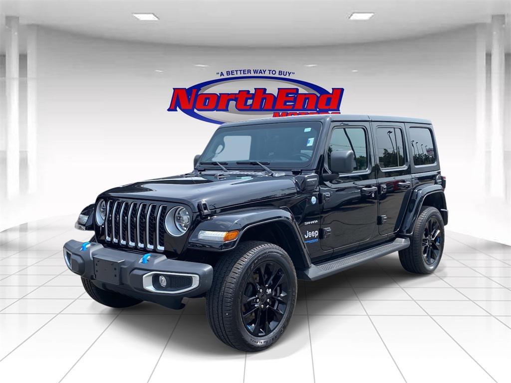 used 2022 Jeep Wrangler Unlimited 4xe car, priced at $29,500