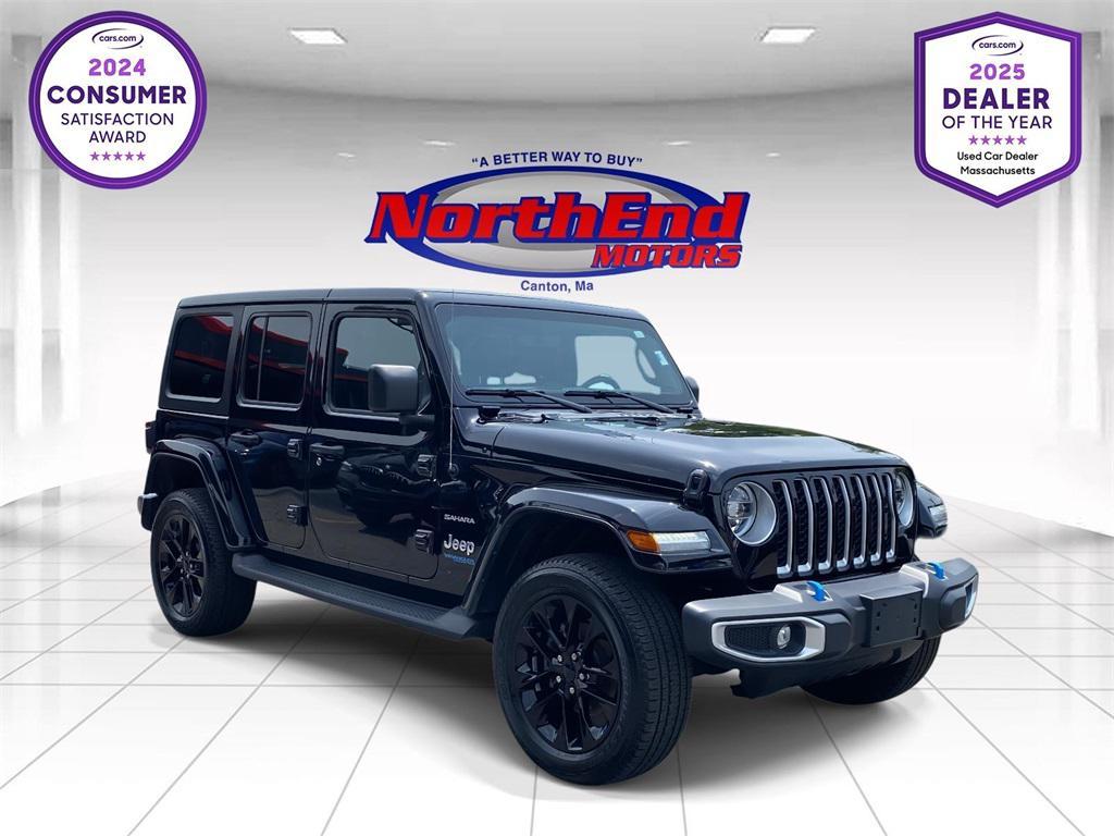 used 2022 Jeep Wrangler Unlimited 4xe car, priced at $29,500