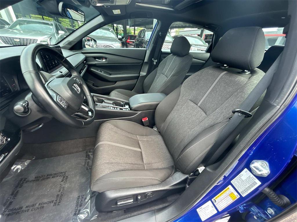 used 2025 Honda Accord Hybrid car, priced at $27,988