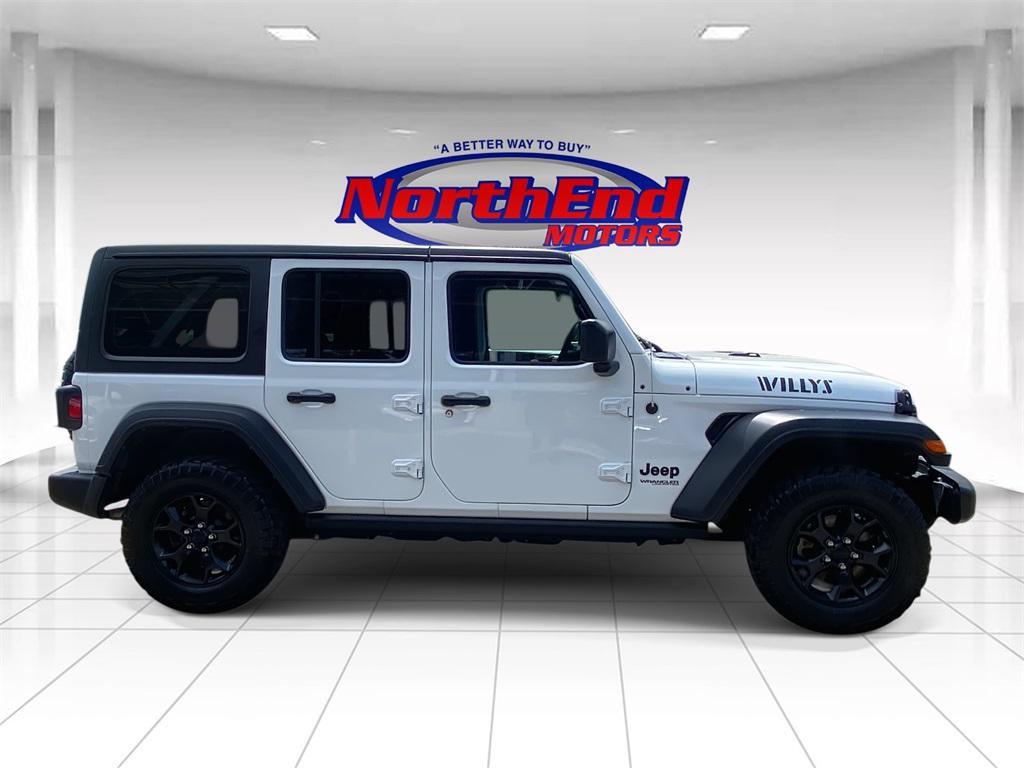 used 2021 Jeep Wrangler Unlimited car, priced at $27,750