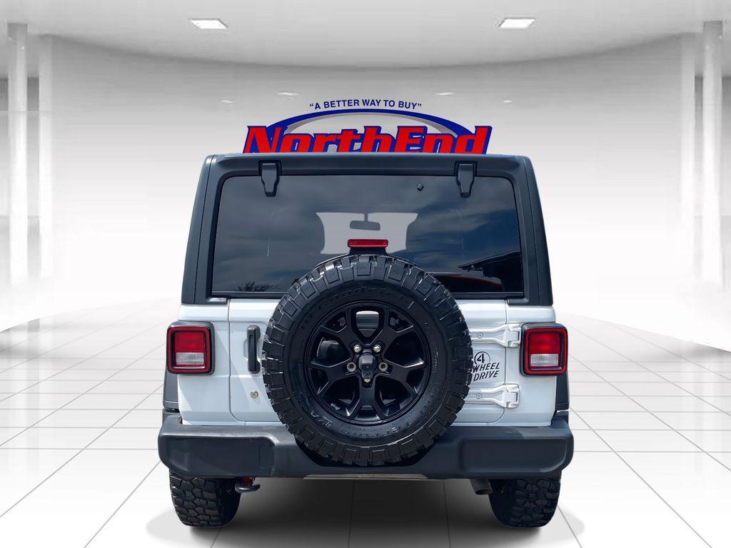 used 2021 Jeep Wrangler Unlimited car, priced at $28,395