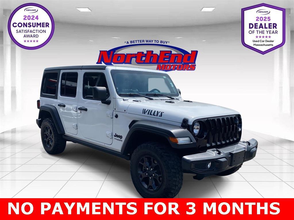 used 2021 Jeep Wrangler Unlimited car, priced at $28,990